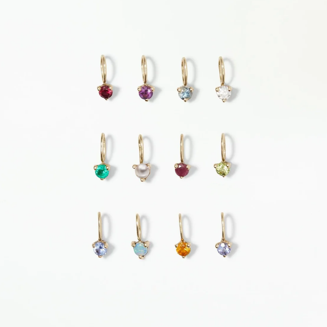 Pingente Ouro Birthday Stone