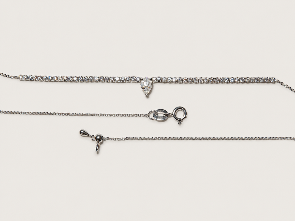 Colar Constellation Riviera em Ouro Branco 18k e Diamantes