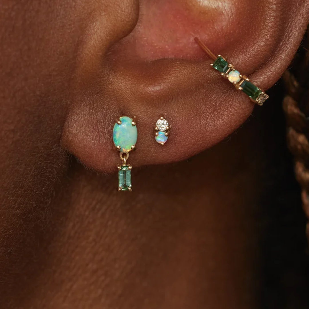 Brinco Basic Opala e Turmalina