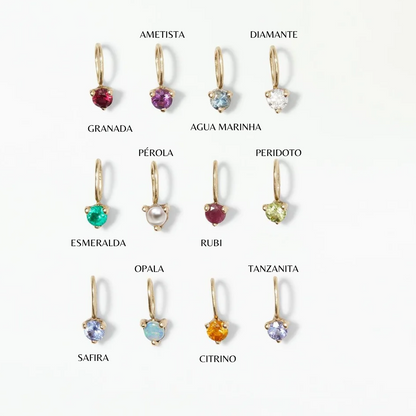 Pingente Ouro Birthday Stone