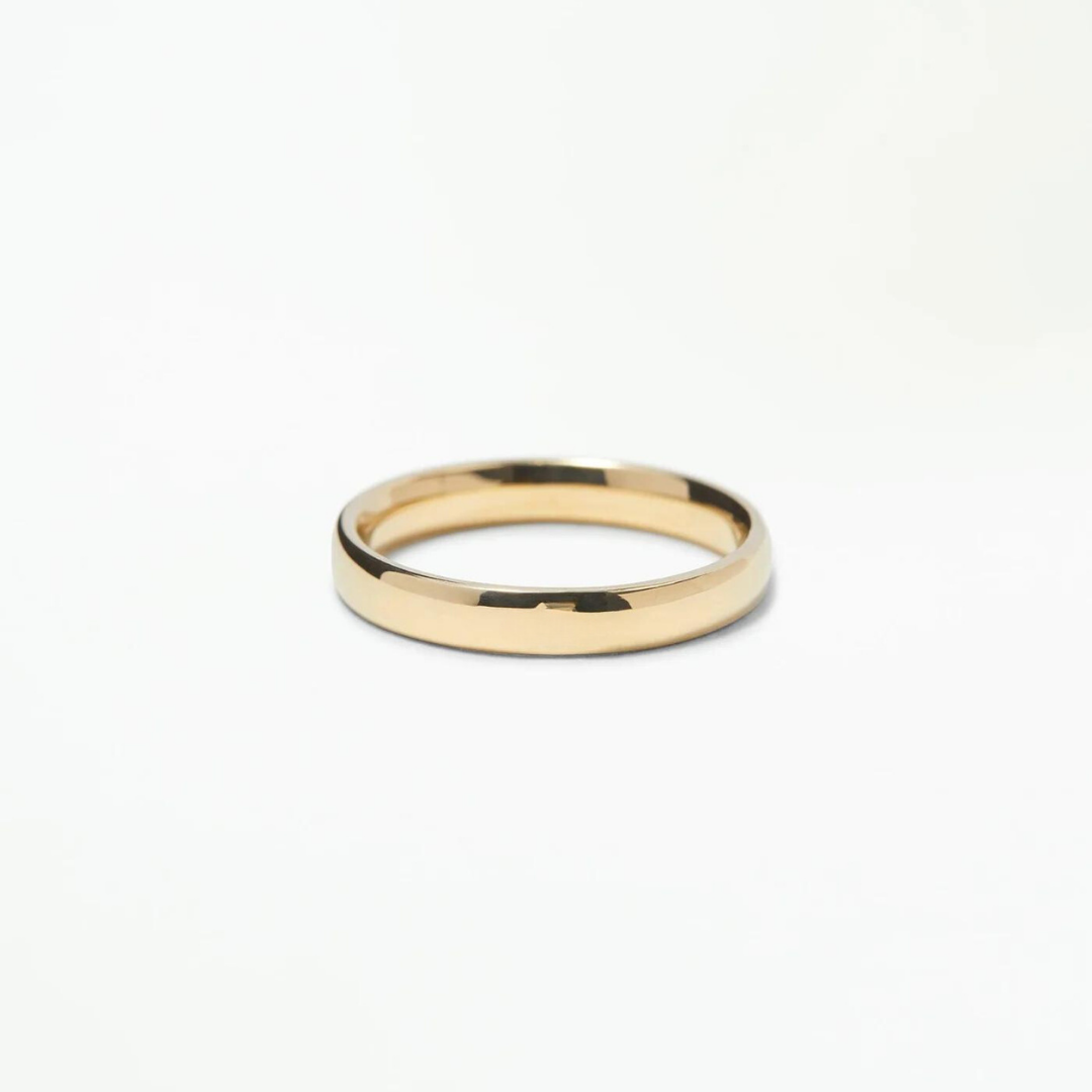 Aliança Basic Line Ouro Amarelo