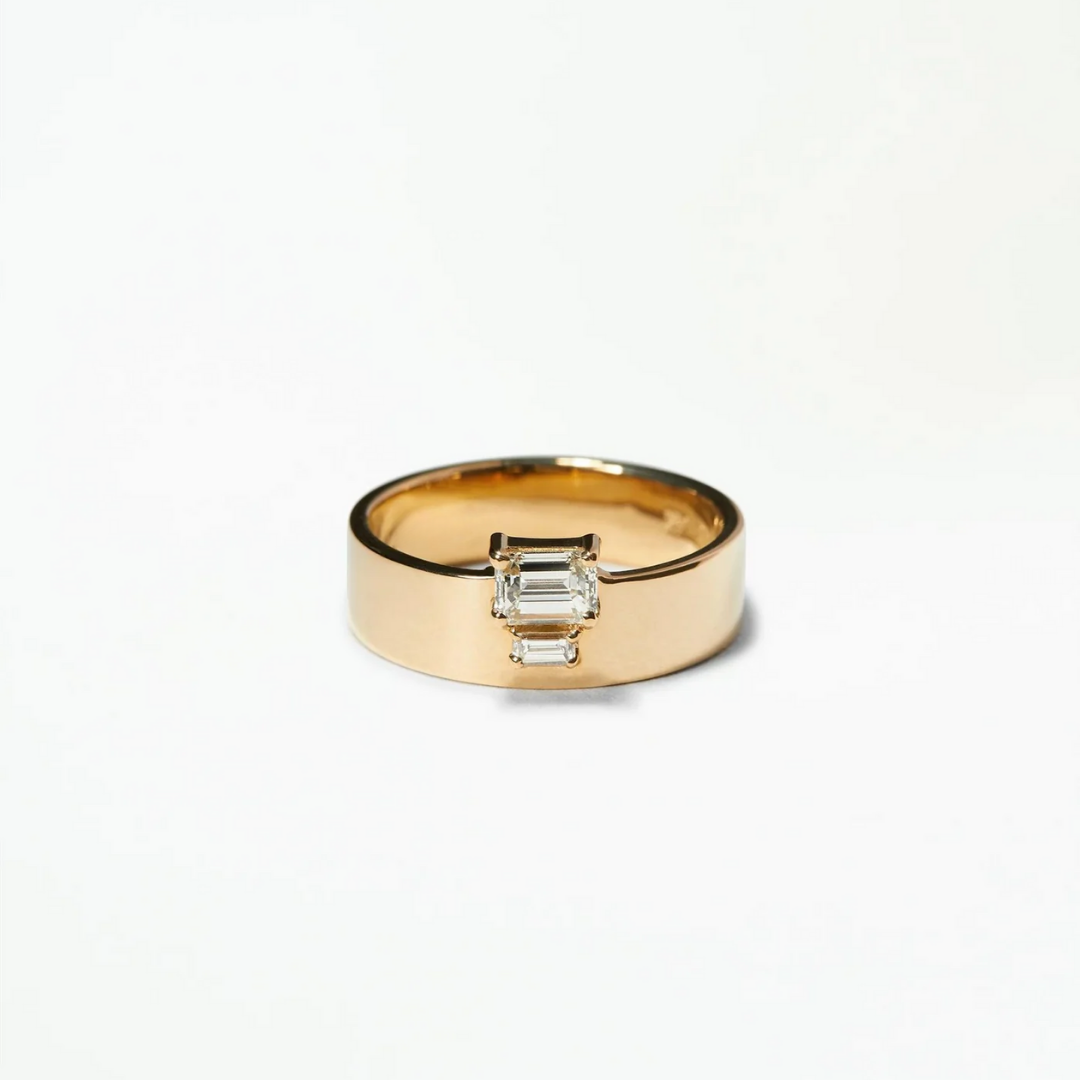 Aliança Basic Heritage Diamond N°2