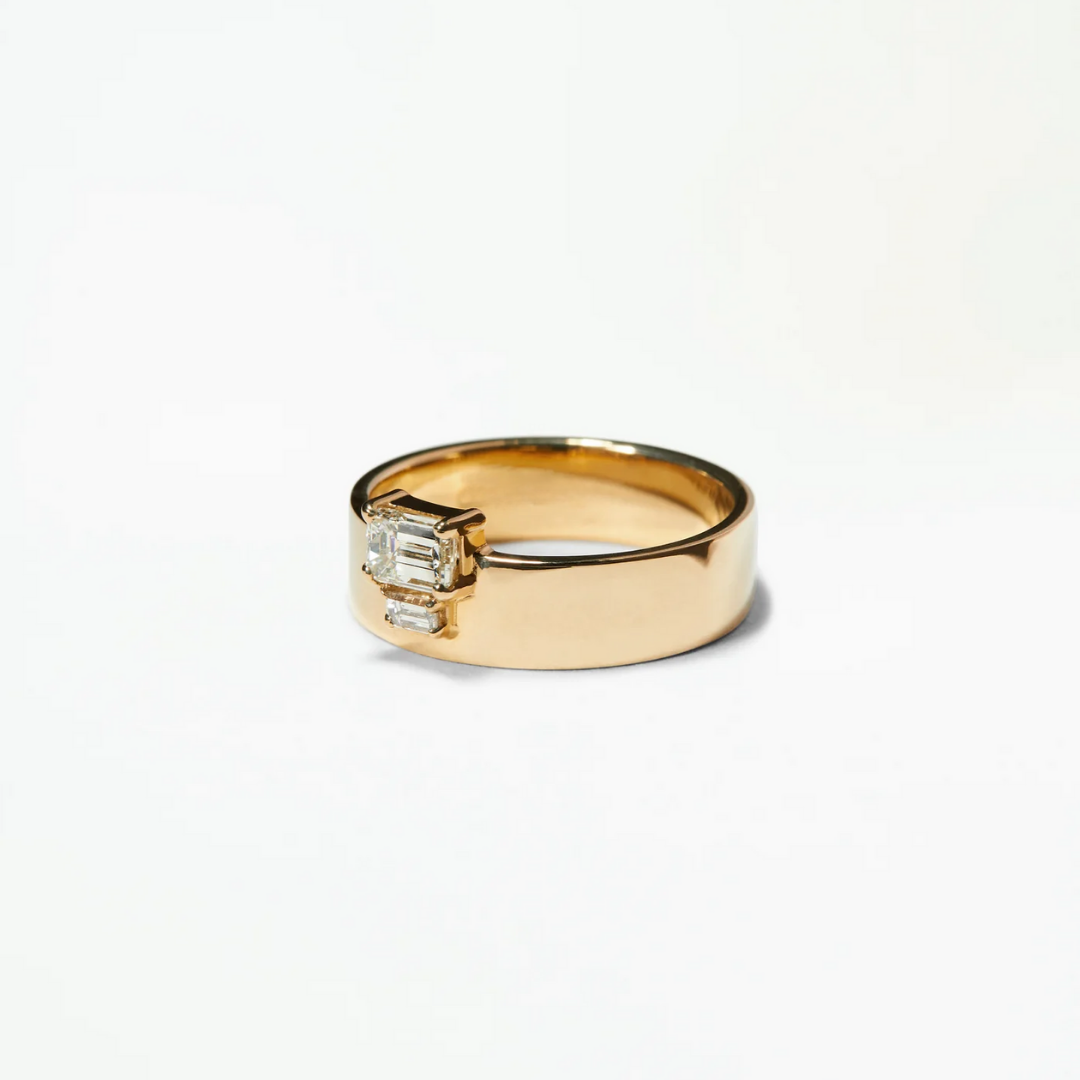 Aliança Basic Heritage Diamond N°2