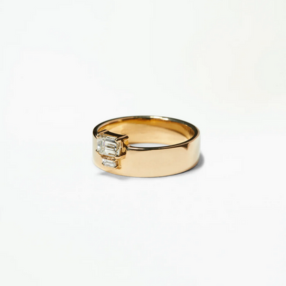 Aliança Basic Heritage Diamond N°2