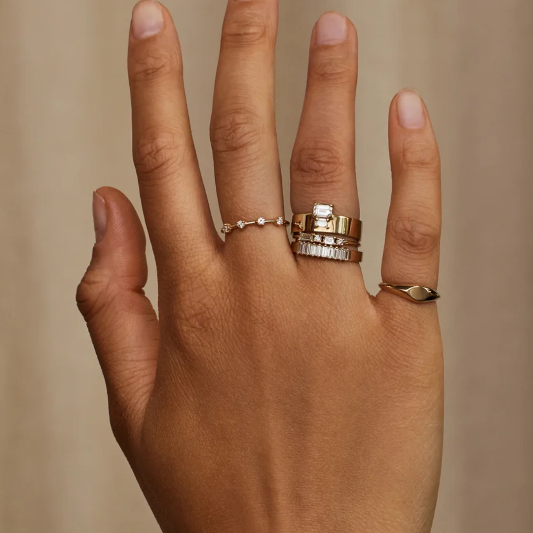 Aliança Basic Heritage Diamond N°2