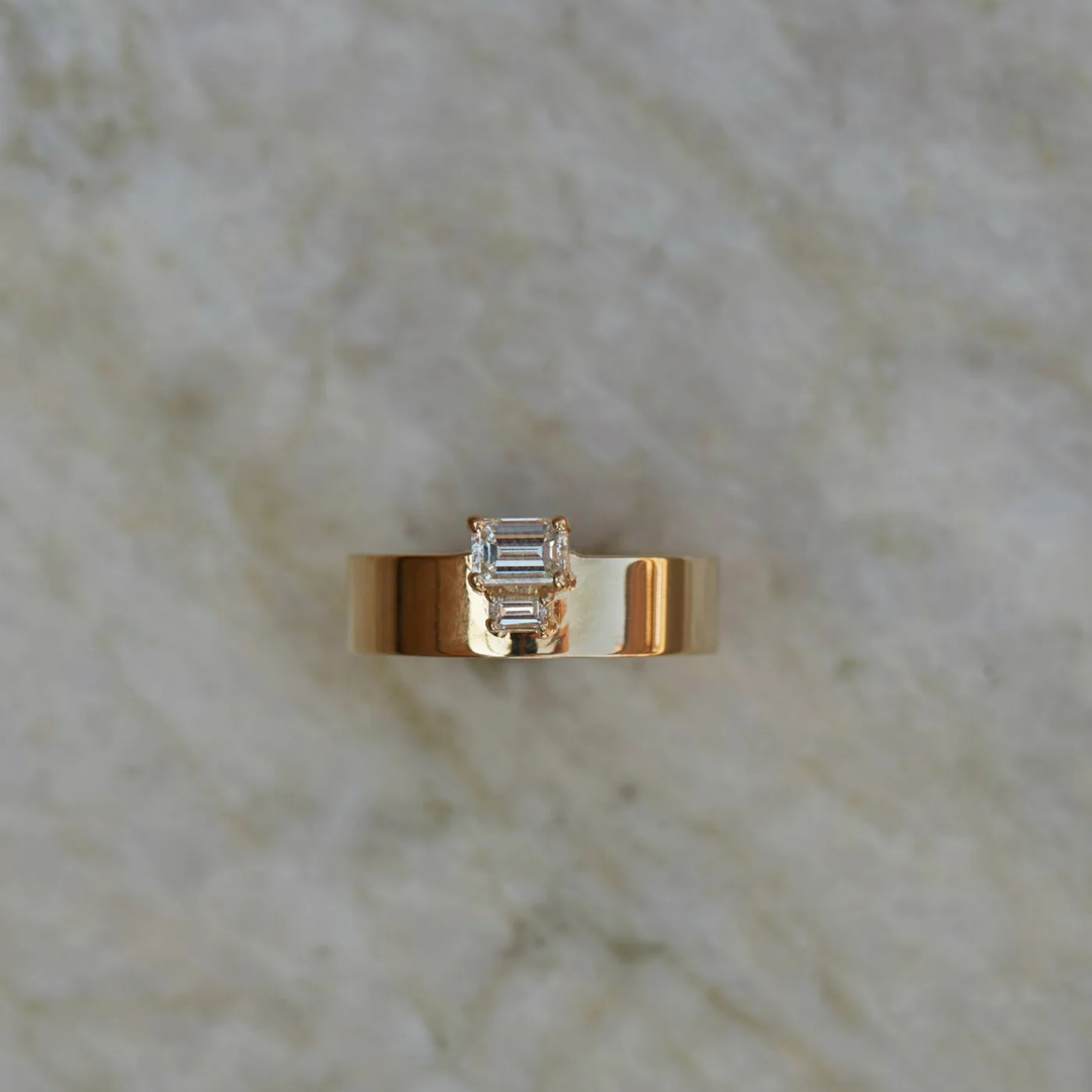 Aliança Basic Heritage Diamond N°2