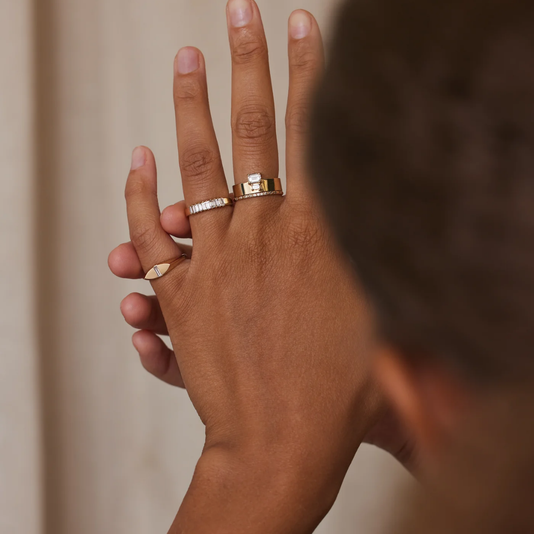 Aliança Basic Heritage Diamond N°2