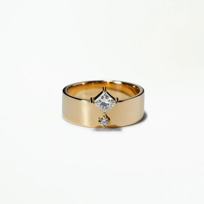 Aliança Basic Heritage Diamond