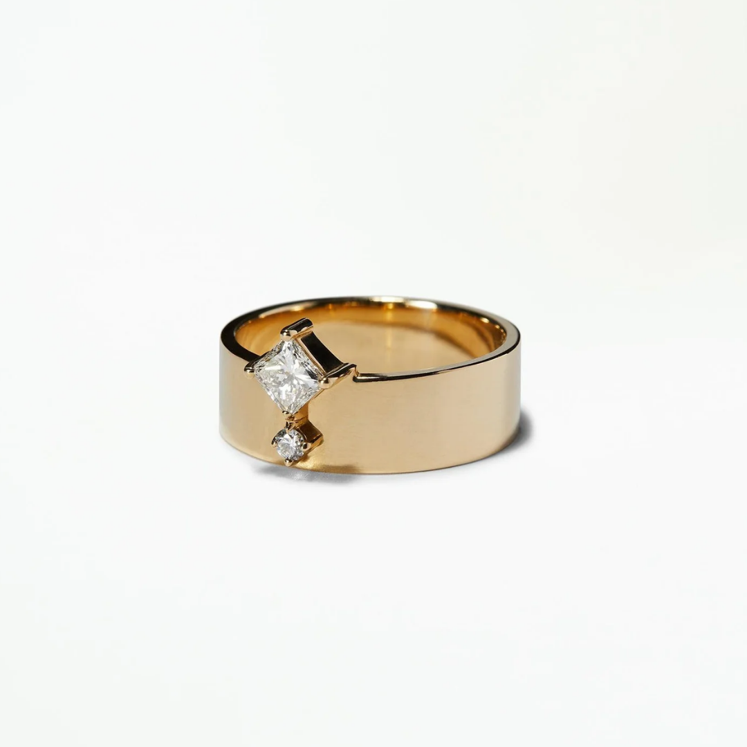 Aliança Basic Heritage Diamond