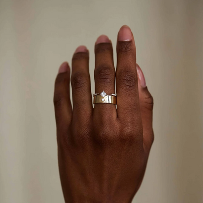 Aliança Basic Heritage Diamond