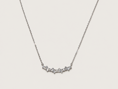 Colar Rythme em Ouro Branco 18k e Diamantes