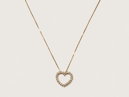 Colar Étreinte em Ouro Amarelo 18k e Diamantes