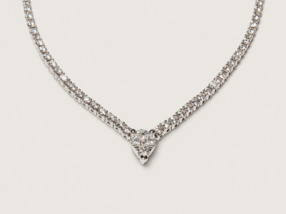 Colar Constellation Riviera em Ouro Branco 18k e Diamantes