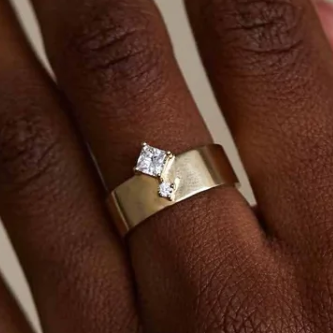 Aliança Basic Heritage Diamond