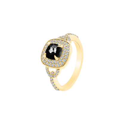 Anel Adele Diamante Negro