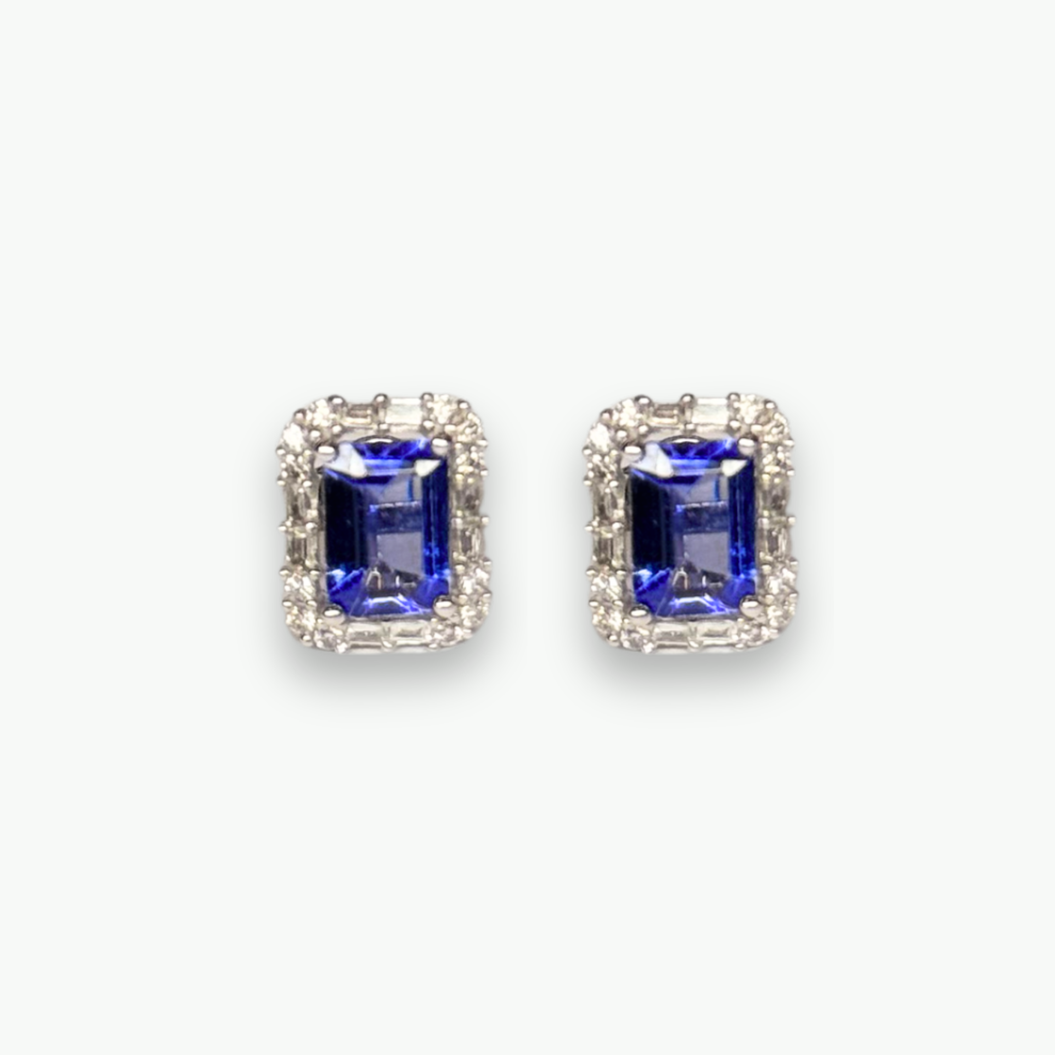 Brinco Azure Tanzanitas e Diamantes