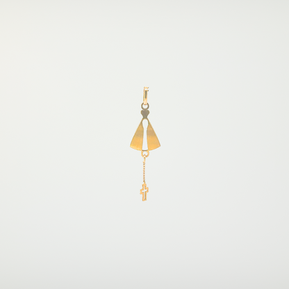 Pingente Ouro Nossa Senhora de Aparecida