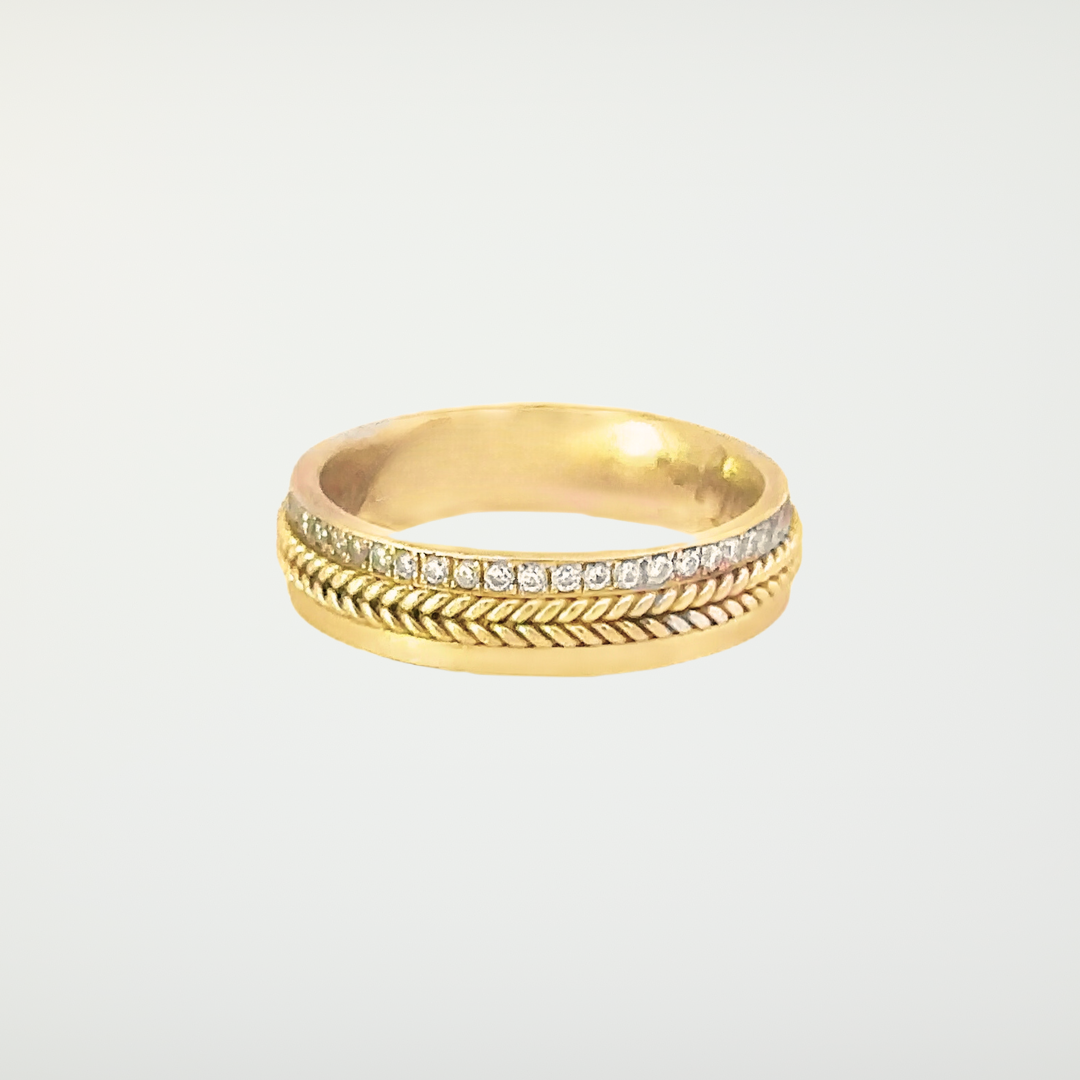 Aliança Lien Etern Diamante