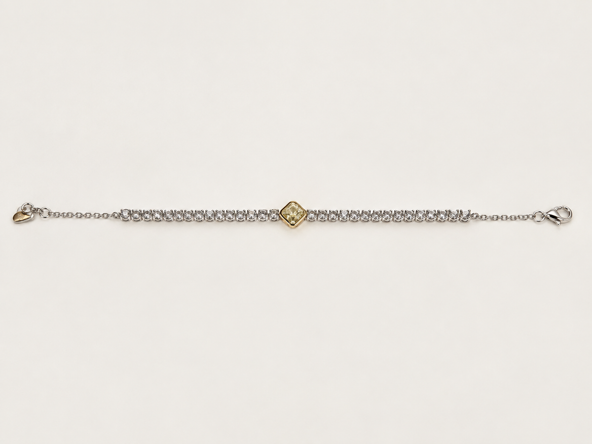 Pulseira Soleil em Ouro 18k e Diamantes