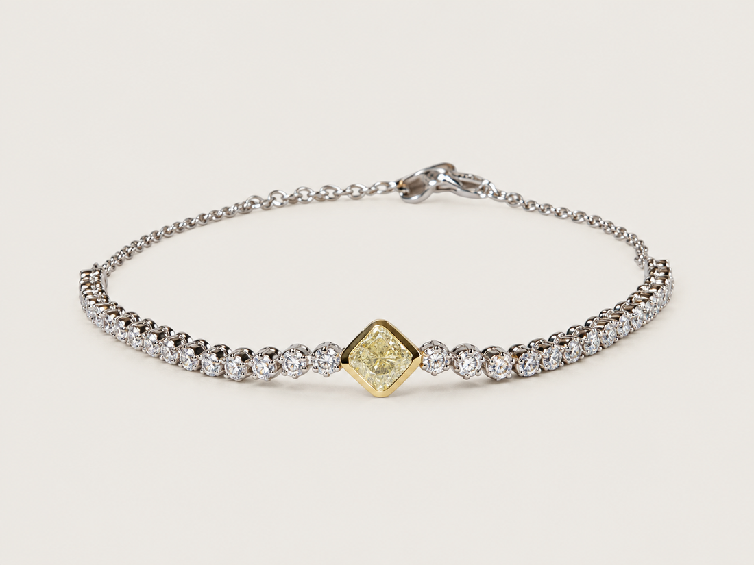 Pulseira Soleil em Ouro 18k e Diamantes